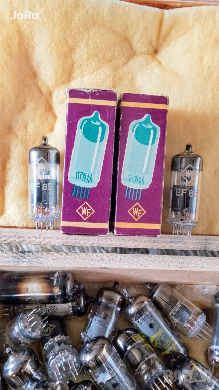 Радиолампи EF85 RFT изходни пентоди, снимка 1