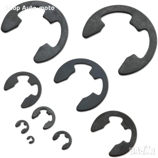 Задържащи пръстени Automat - външни задържащи клипове, 300бр, снимка 1