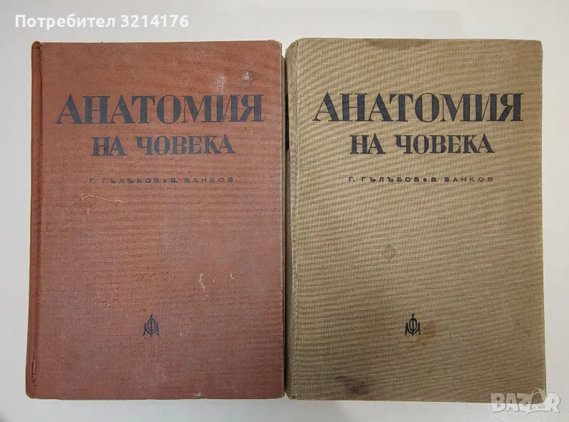 Анатомия на човека - Георги Гълъбов, Ванко Ванков, снимка 1