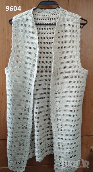 Вълнен плетен елек , снимка 1