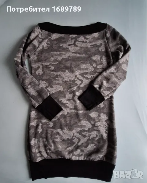 Почти нова дамска блуза с дълъг ръкав, снимка 1