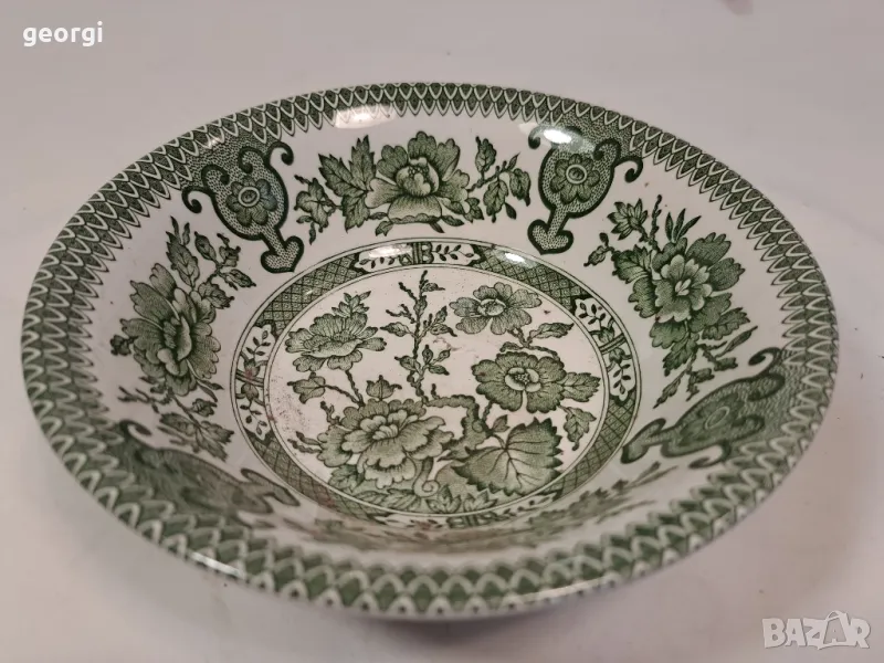 английска порцеланова купичка Ironstone Indian tree 25/4, снимка 1