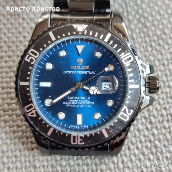  Мъжки луксозен часовник Rolex Submariner , снимка 1