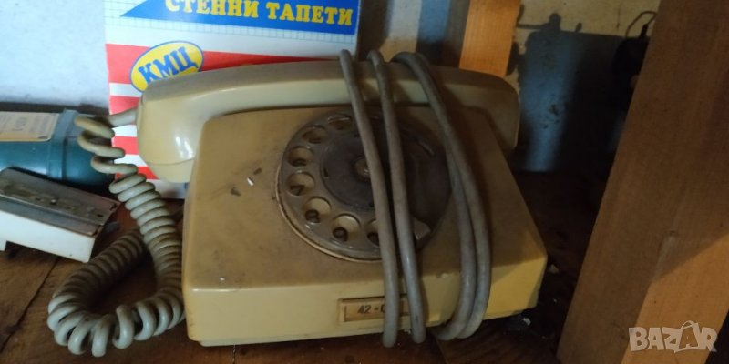 Стар телефон с шайба, снимка 1