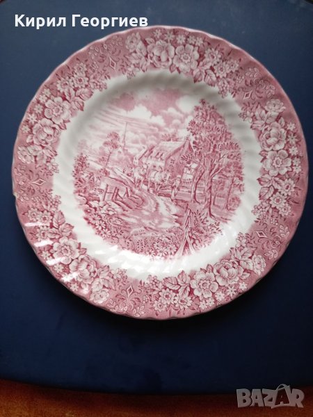Красива порцеланова  декоративна чиния , снимка 1