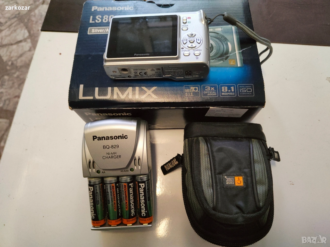 фотоапарат Panasonic Lumix DMC-LS80  , снимка 1