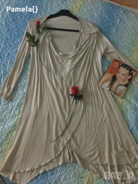 Подарявам ефирна, асиметрична  пролетно/лятна наметка, снимка 1