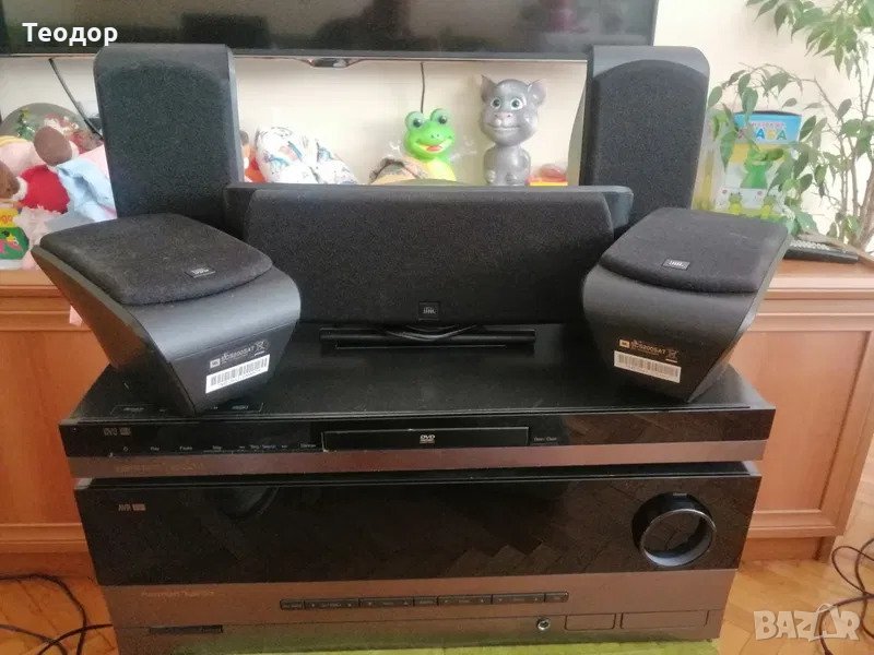  Harman kardon AVR 138 DVD 28, JBL sub200/230 , снимка 1