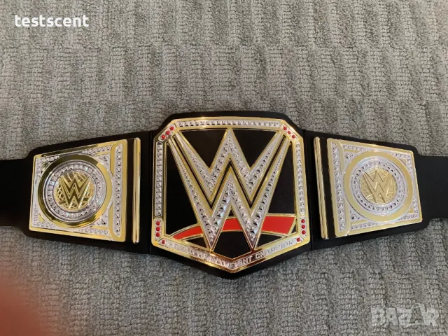 Шампионски пояс WWE World Heavyweight Championship световната титла в кеча Mattel детски belt колан, снимка 7 - Други - 48495444