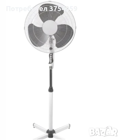 Benzer Вентилатор с две години гаранция - четири скорости и въртене!, снимка 2 - Вентилатори - 50594772