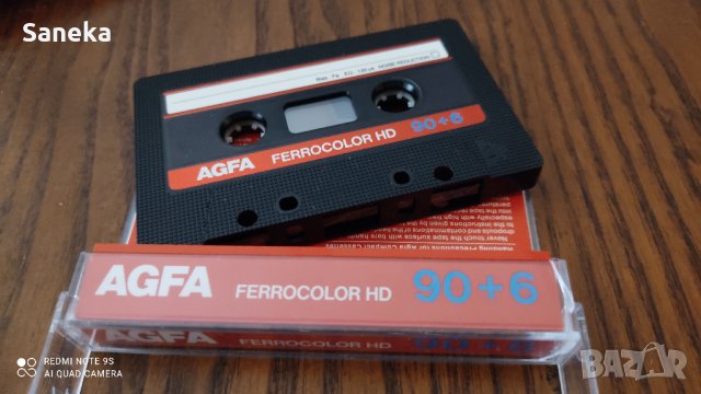 AGFA FERROCOLOR HD 90+6, снимка 2 - Аудио касети - 37579511