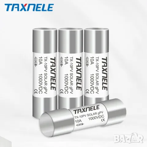 Стопяем предпазител за постоянен ток 1000V DC PV Solar Fuse 10*38MM 30A, снимка 5 - Друга електроника - 48334631