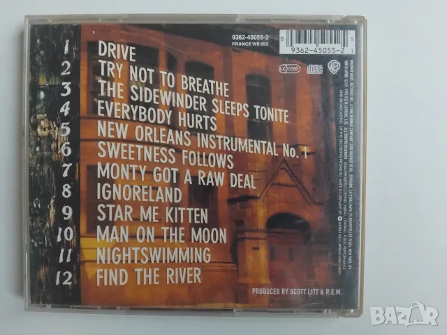 R.E.M. – Automatic For The People - оригинален диск музика, снимка 3 - CD дискове - 56508645