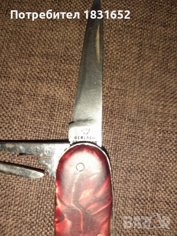 Старо джобно ножче, снимка 8 - Колекции - 51800252