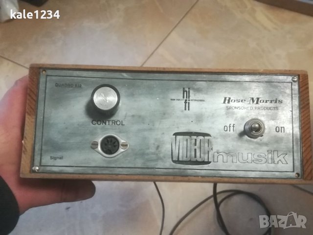 Qadro 832. Rose - Morris. Vintage. Квадрофоничен делител за два усилвателя, снимка 5 - Ресийвъри, усилватели, смесителни пултове - 39404186