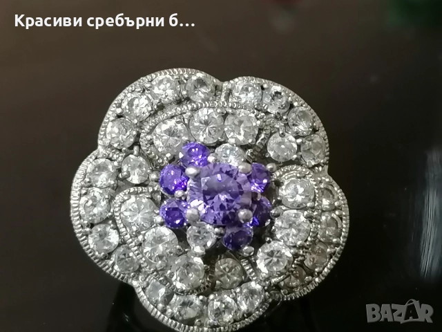 Стар, масивен сребърен пръстен, снимка 5 - Пръстени - 52587726