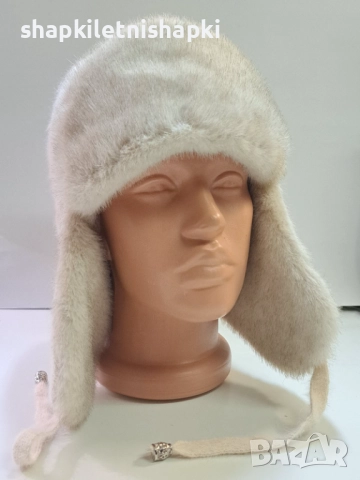 Дамска шапка лукс,ангора,вълна - 109, снимка 2 - Шапки - 52224616