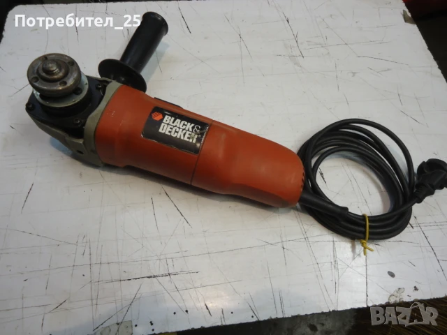 Ъглошлайф  BLACK & DECKER