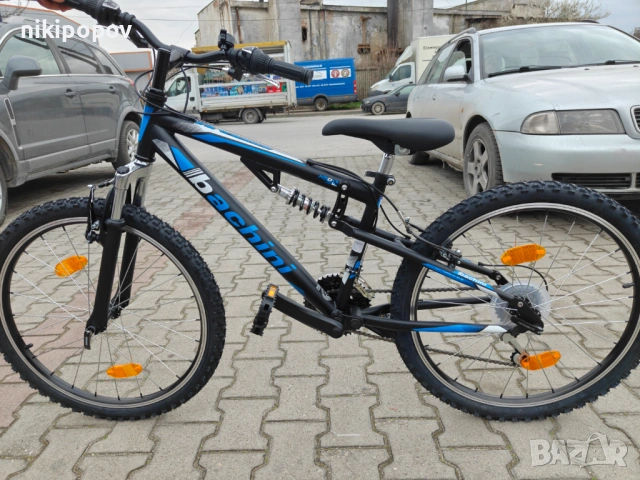 SPRINT Велосипед 24" Bachini Speed FSP черен.син, снимка 8 - Велосипеди - 53918337