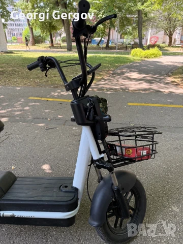 Електрически скутер Lucky Day, снимка 4 - Мотоциклети и мототехника - 50609225