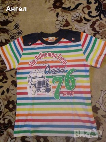 Детска тениска с къс ръкав, снимка 1 - Детски тениски и потници - 29235947