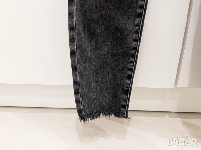 Skinny дънки с цепки Never Denim S, снимка 4 - Дънки - 52819205