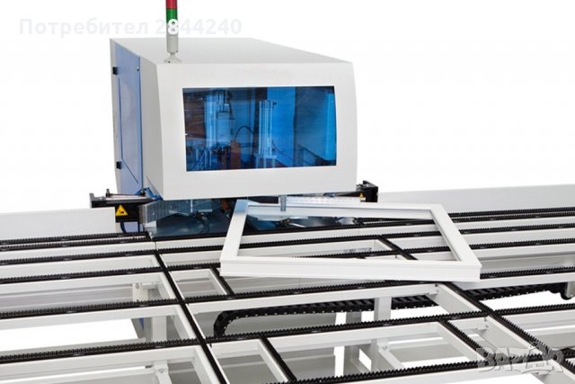 Четириглава залепваща и CNC зачистваща автоматична линия , машини за дограма, снимка 3 - Други машини и части - 30808516