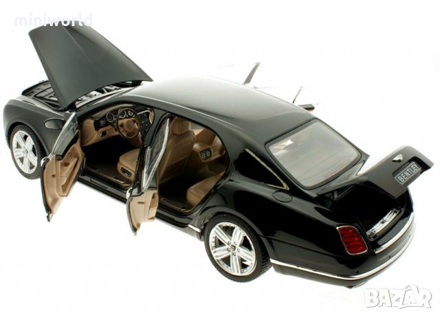 Bentley Mulsanne 2014 - мащаб 1:18 на RaStar модела е нов в кутия, снимка 11 - Колекции - 29888901