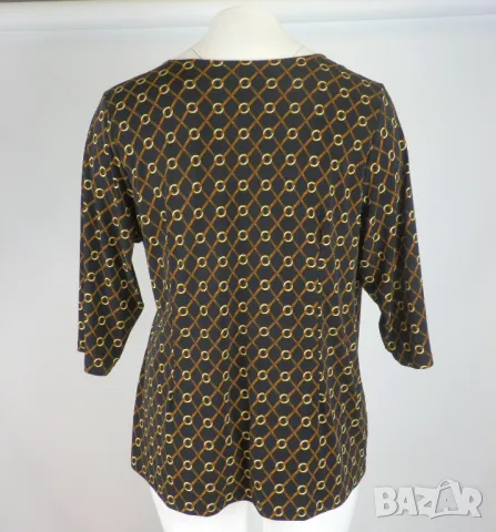 XXL-XXXL Интересна еластична блуза, снимка 3 - Блузи с дълъг ръкав и пуловери - 50349430