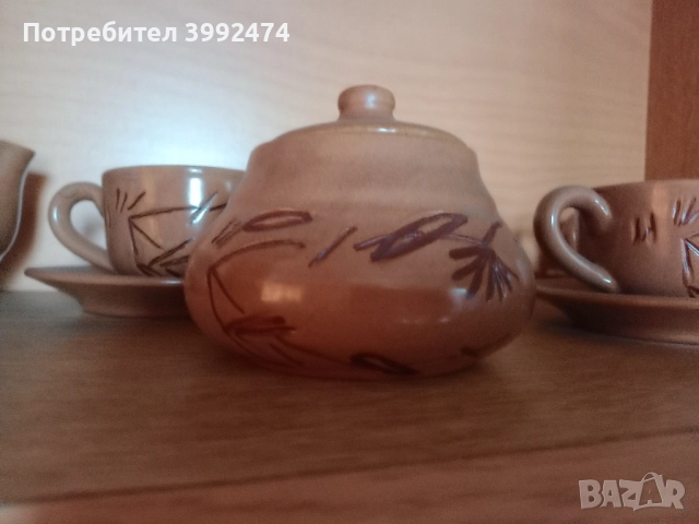 Кален ретро сервиз за кафе, 1986г., снимка 7 - Сервизи - 51434340