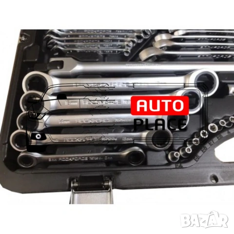 Гедоре 1/4″, 3/8″, 1/2″ 142+6 части ROCKFORCE PREMIUM, снимка 3 - Гедорета - 53908924