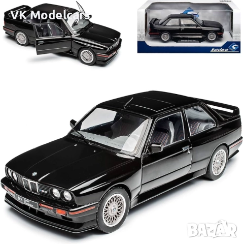 1990 BMW M3 E30 Sport evo 1/18 Solido, снимка 4 - Колекции - 52789786