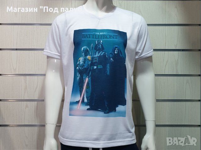 Нова мъжка тениска с трансферен печат STAR WARS (Междузвездни войни) - Battlefront, снимка 3 - Тениски - 29855899