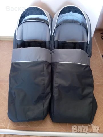 Количка за близнаци Micado 3 в 1, снимка 7 - Детски колички - 50836081