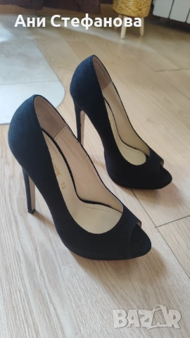 Дамски обувки с ток, снимка 3 - Дамски обувки на ток - 51432617