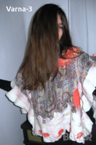 Пончо, снимка 3 - Туники - 30918437