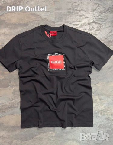 !НОВИ 12 МОДЕЛА! Мъжки Летни Тениски |HUGO|AX|DSQ2|BALENCIAGA, снимка 3 - Тениски - 54177509