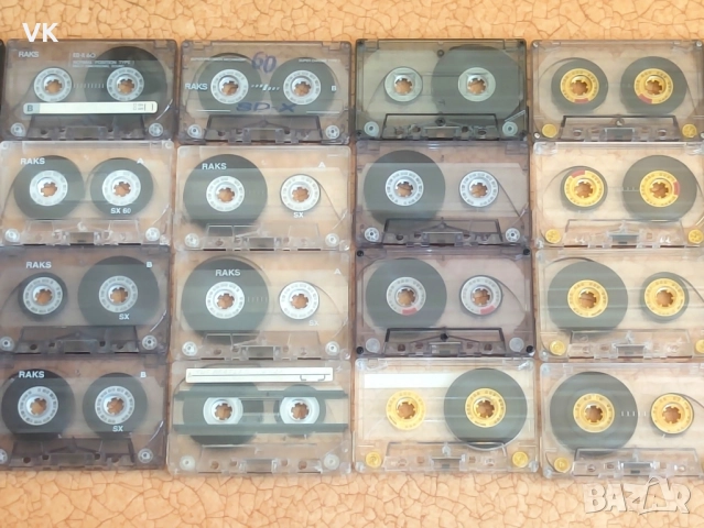 Аудио касети със записи 16 броя 