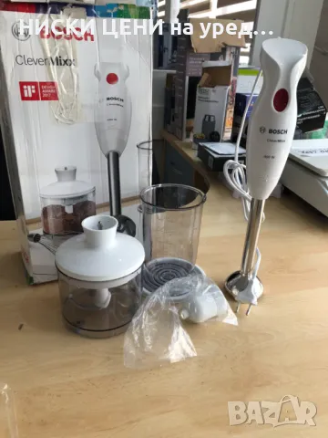 Миксер 3в1 BOSCH CleverMIXX 400W, снимка 8 - Миксери - 49220173