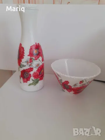 Декорации за дома пана за стена декупаж бутилки декорации, снимка 15 - Декорация за дома - 47513958