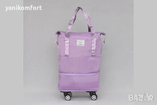 Сак разтегателен с колелца, снимка 2 - Сакове - 49388098