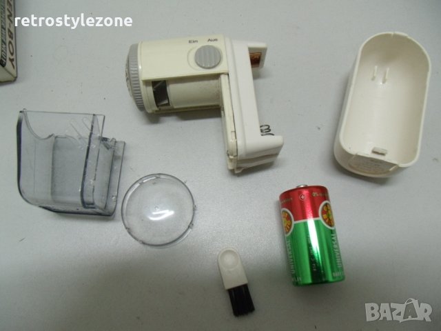 № 5138 стара германска машинка  FLUSEN BOY  - джобна машинка за почистване на пуловери / отстранява , снимка 3 - Други ценни предмети - 32155279