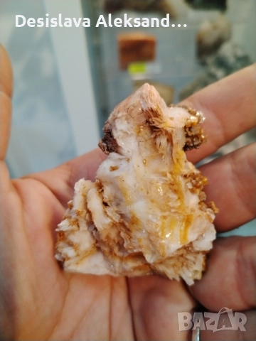 Барит с ванадинит от Мароко, много изгодно , снимка 4 - Колекции - 51542403