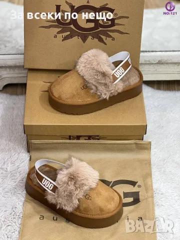 UGG Дамски Пухкави Чехли С Платформа И Каишка - Различни Цветове Код SK2202, снимка 2 - Чехли - 56219074