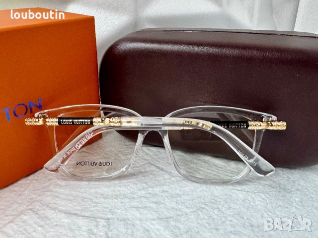 Louis Vuitton дамски диоптрични рамки очила за компютър прозрачни слънчеви очила, снимка 9 - Слънчеви и диоптрични очила - 44464877