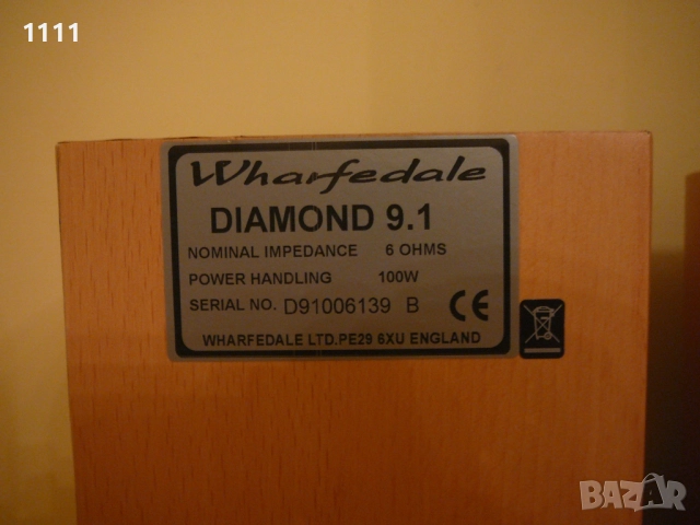 WHARFEDALE DIAMOND 9.1, снимка 7 - Ресийвъри, усилватели, смесителни пултове - 48894811