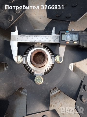 Виско с перка за радиатор багер CASE, снимка 8 - Части - 36538985