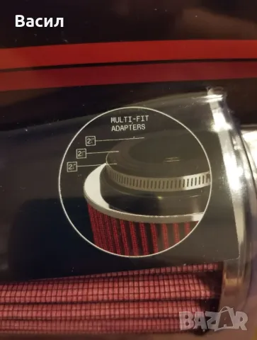 Универсален спортен филтър K&N 1003RD-L  (4 1/2инча=114мм), снимка 5 - Части - 49534021