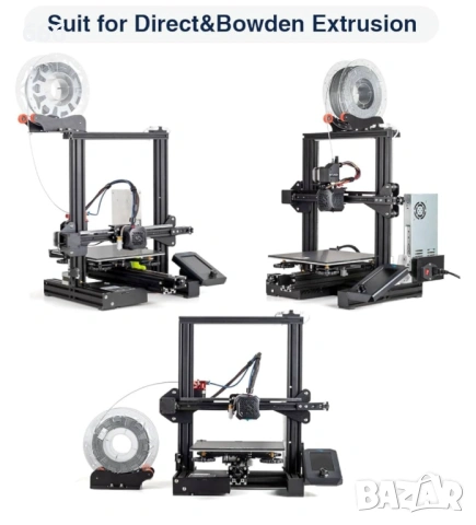 Държач за макара с метален филамент UniTak3D, регулируема ролкова опора с гладък лагер, снимка 6 - Друга електроника - 53205209