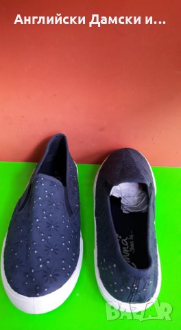 Английски дамски кецки-2 цвята, снимка 5 - Кецове - 29526328